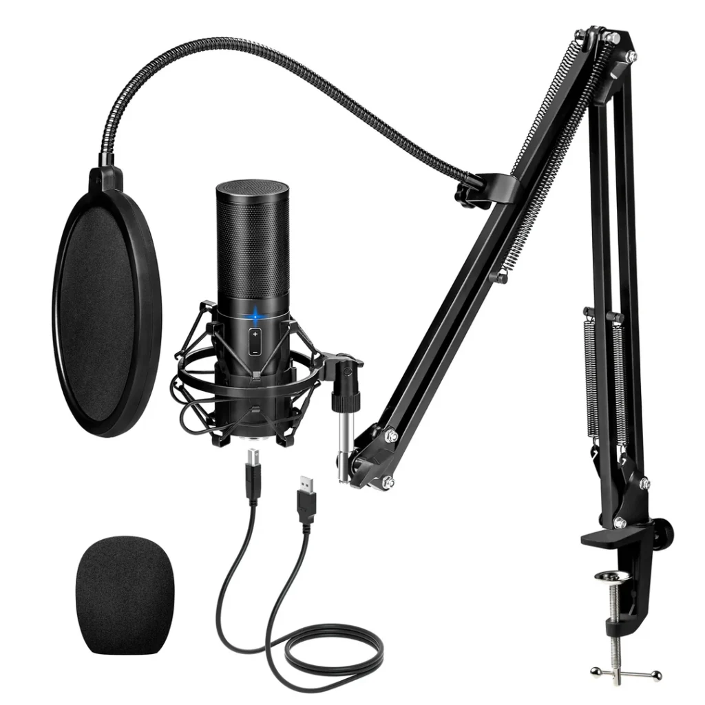 an image of the Tonor podcast microphone